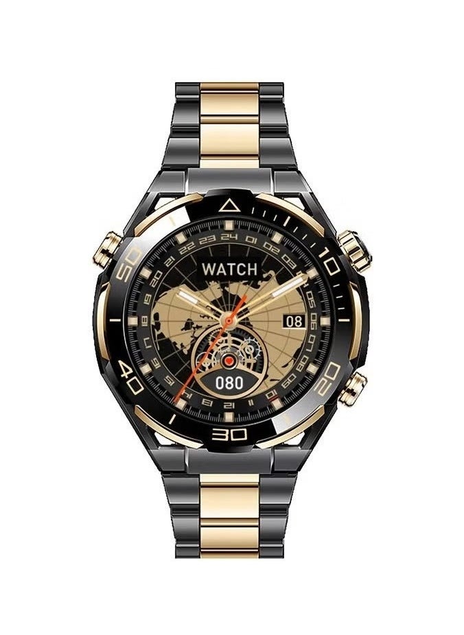 S30 Max Men's Smart Watch – 1.62-inch Display, 4GB ROM, Wireless Charging, NFC, BT Call, Voice Memo, Photo Album, Local Music, Compass | All-in-One Smartwatch for Fitness & Communication