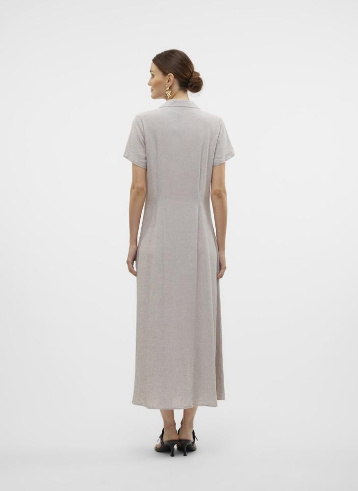 Shirtdress Midi Dress