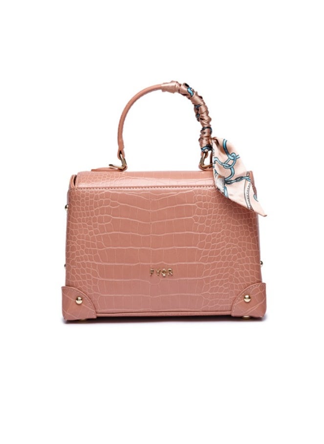 Top Handle Handbag With Clasp TK-22474