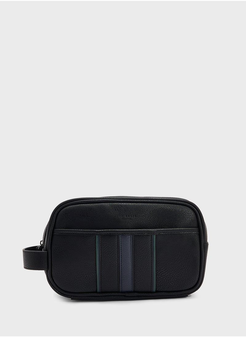 Keilab Stripe Pu Washbag