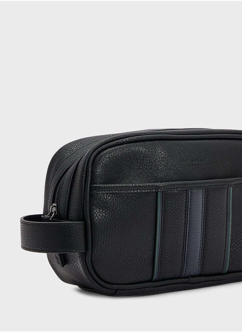 Keilab Stripe Pu Washbag