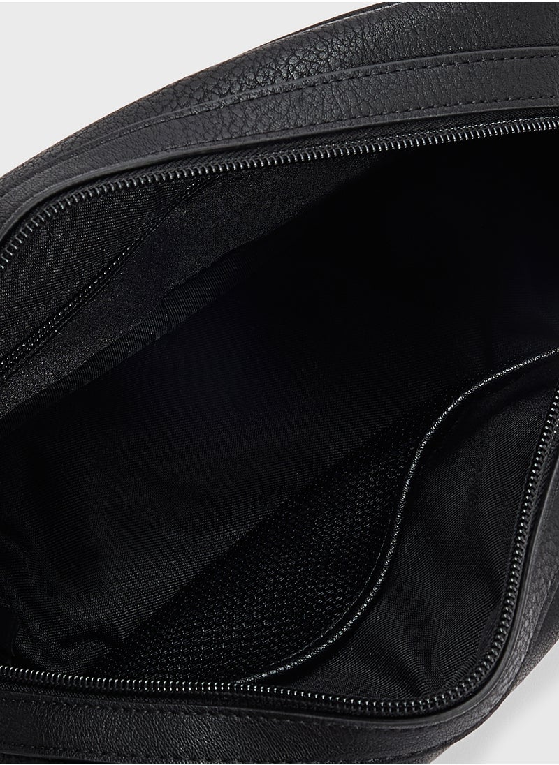 Keilab Stripe Pu Washbag