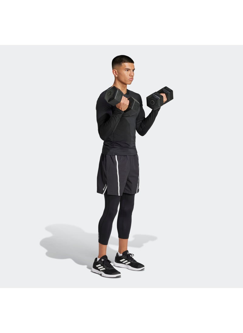 3/4 Techfit Compression Training Tights