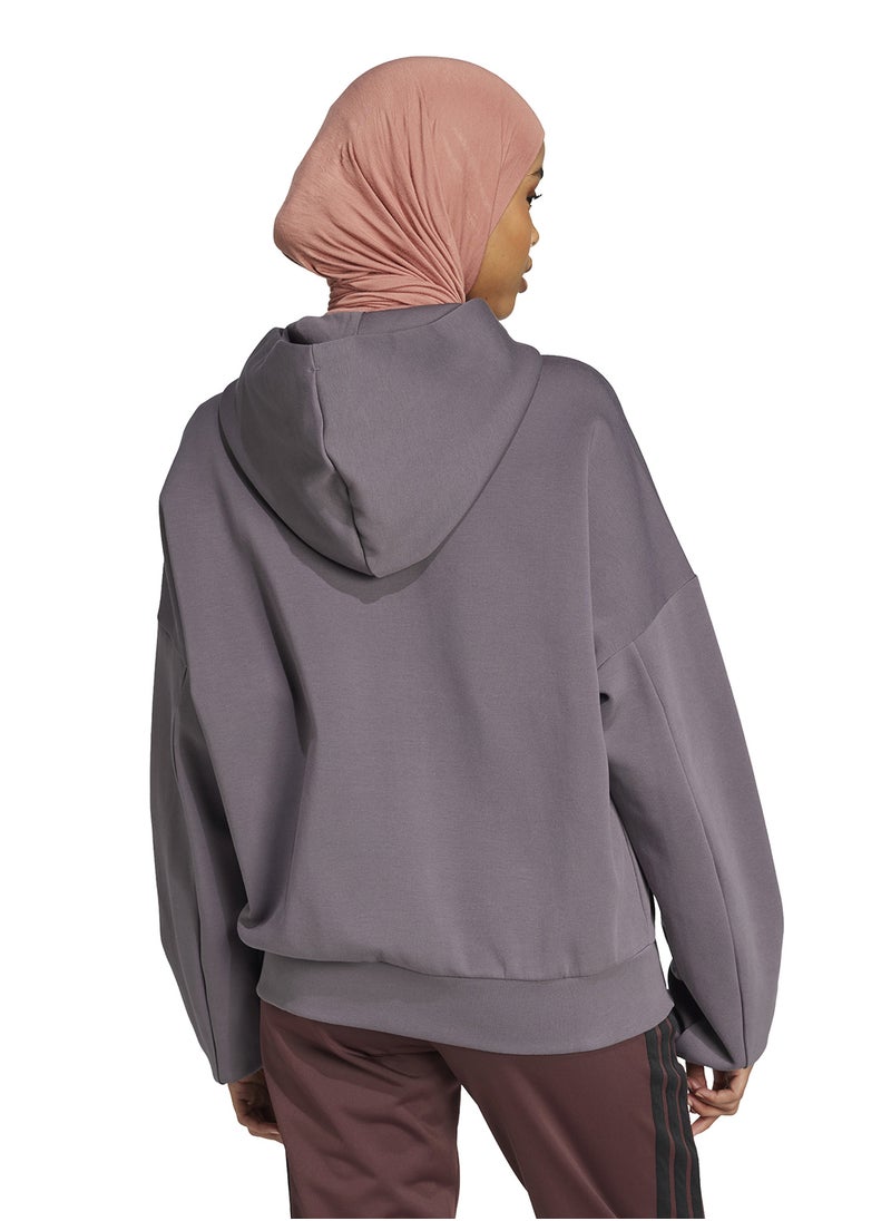 Future Icons Small Logo Full Zip Hoodie