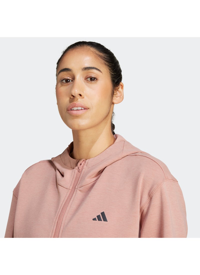 Designed-For-Training Full-Zip Hooded Sweatshirt