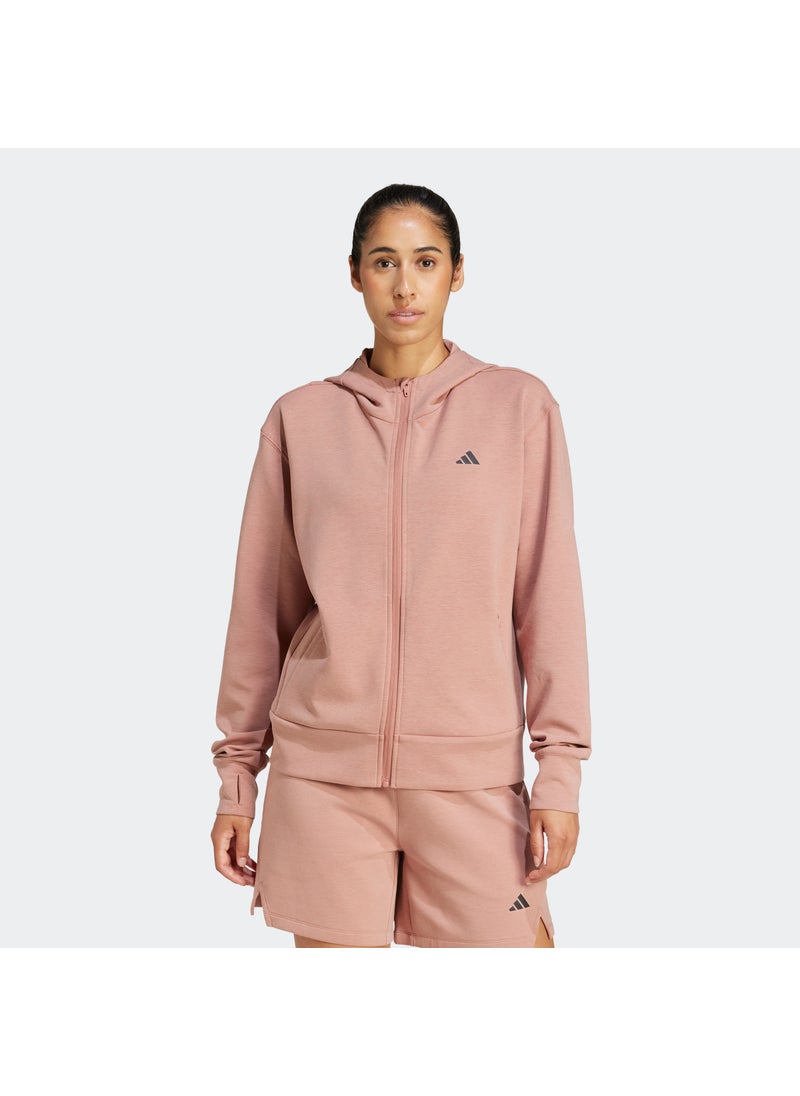 Designed-For-Training Full-Zip Hooded Sweatshirt