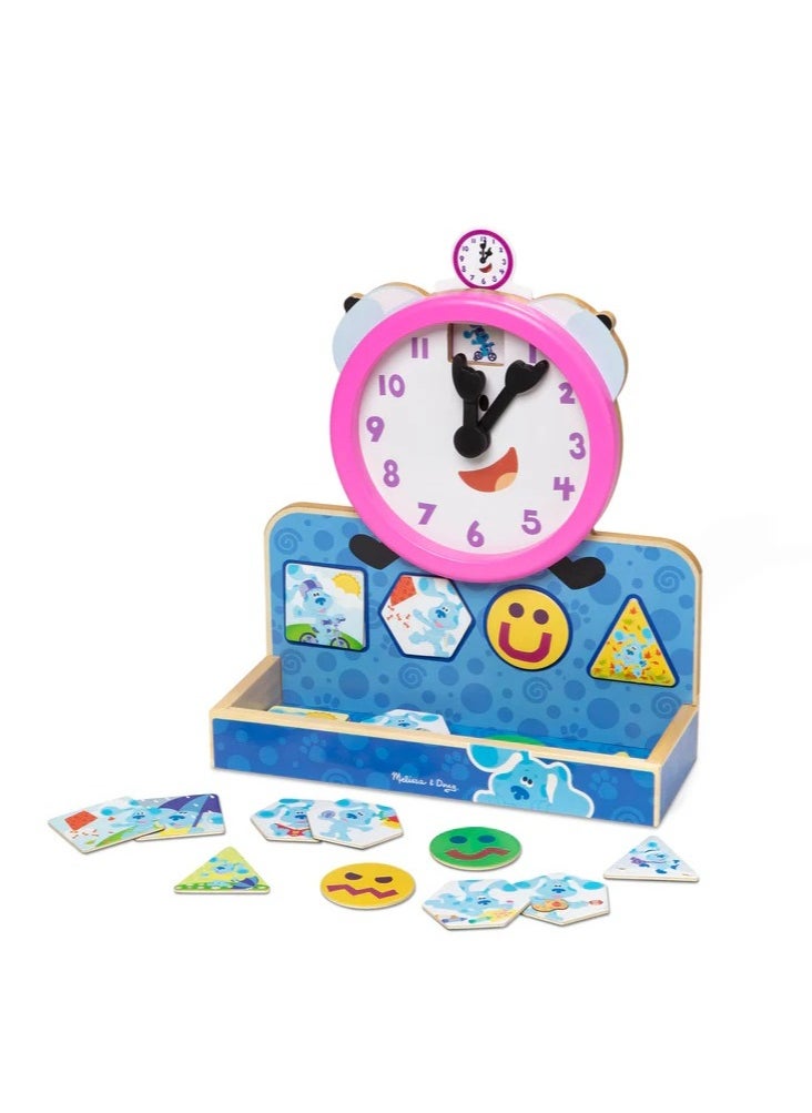 Wooden Tickety Tock Magnetic Clock