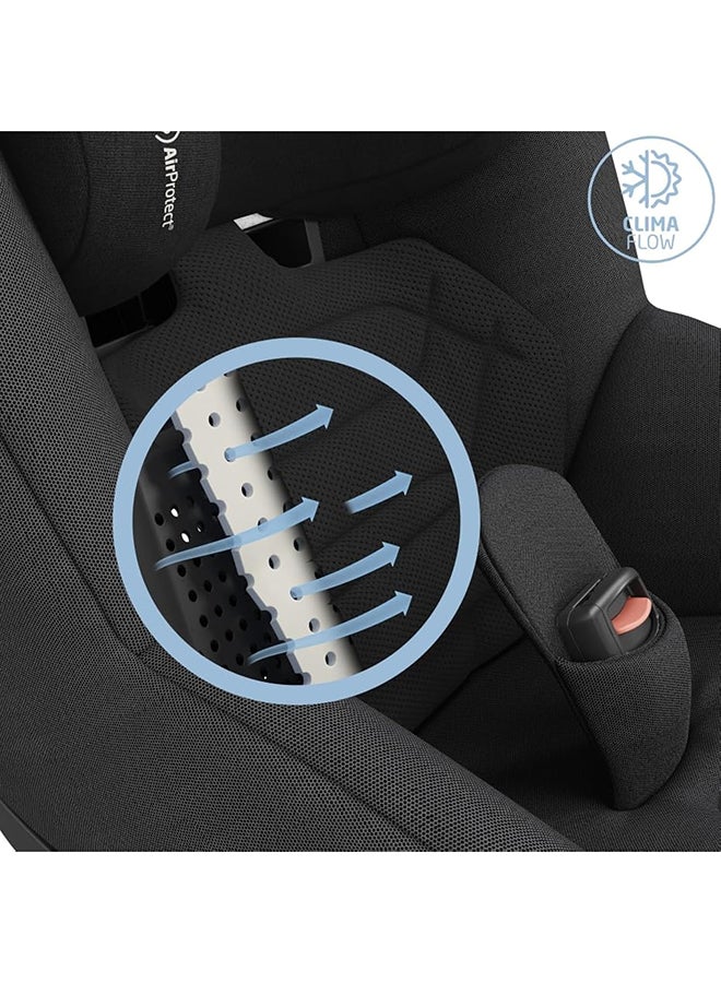 Pearl 360 Pro Newborn Inlay, Designed for Pearl 360 Rotating Car Seat, 0-3 Month, Authentic Black, 2 Year Warranty