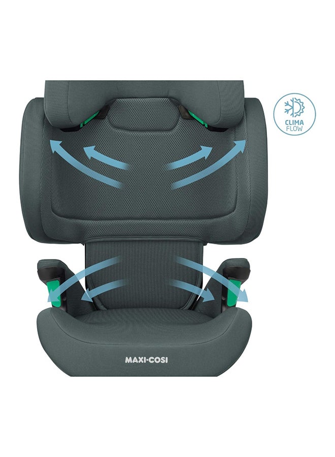 ‎ RodiFix R i-Size Infant Car Seat, G-CELL Side Impact Protection, High Back Booster, ClimaFlow Temperature Control, 3.5 Months to 12 Years, Authentic Graphite, 2 Year Warranty