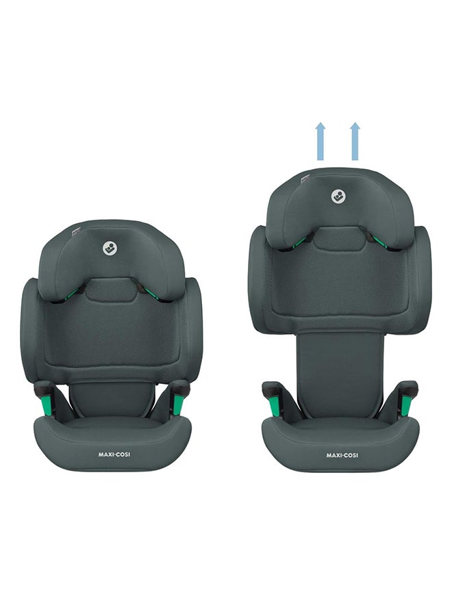 ‎ RodiFix R i-Size Infant Car Seat, G-CELL Side Impact Protection, High Back Booster, ClimaFlow Temperature Control, 3.5 Months to 12 Years, Authentic Graphite, 2 Year Warranty