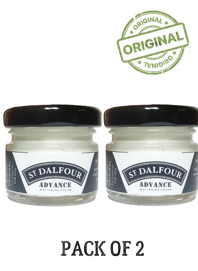 St Dalfour Advance Skin Whitening Cream See Result in 14 Days Pack of 2