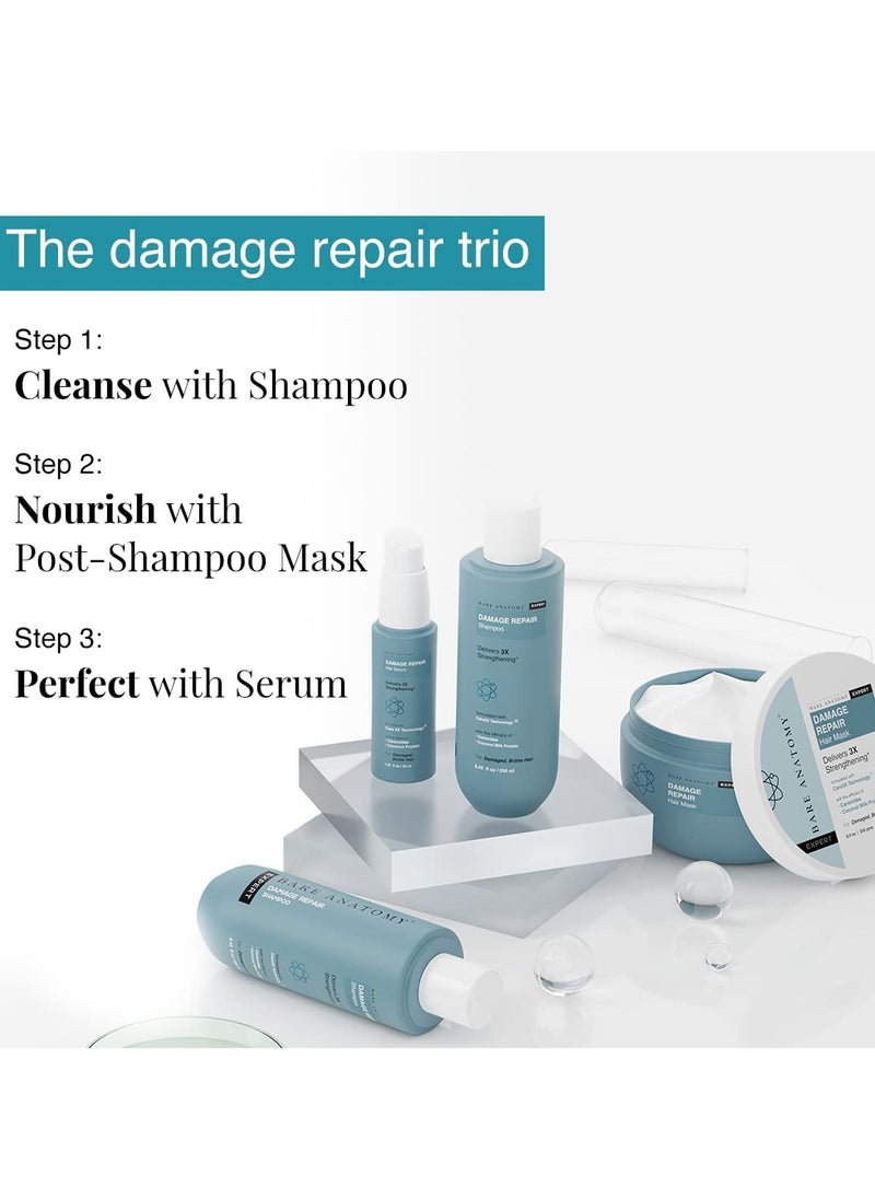 Hair Damage Repair Catcher from Barry Anatomy; 3 times Hair Booster Powered by Ceramide A2 and Coconut Milk Protein; Musk for Hair Smoothing; Musk for Dry and Curly Hair; Sulphate and Paraben Free; 250g