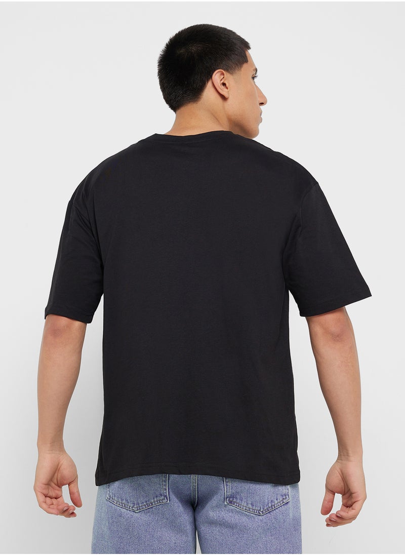 Graphic Print Oversized T-Shirt