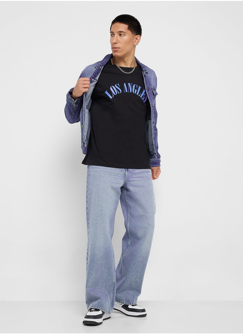 Graphic Print Oversized T-Shirt