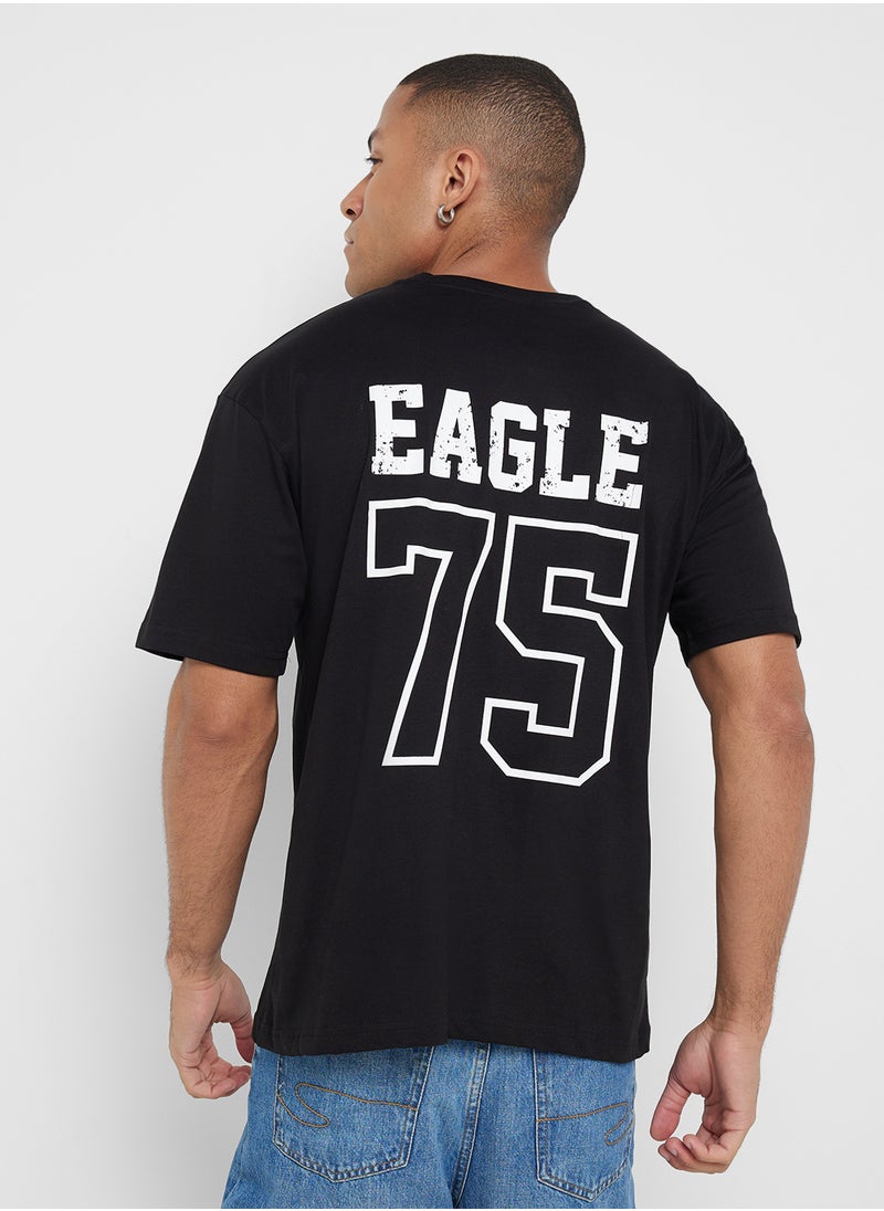 Graphic Print Oversized T-Shirt