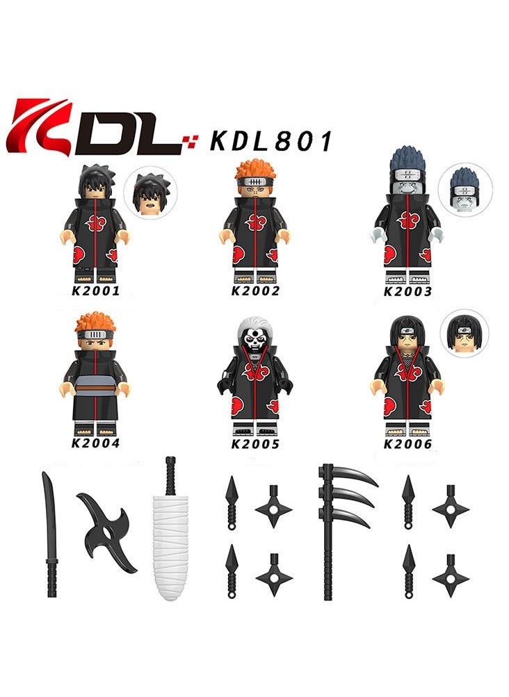 New Naruto MOC Building Blocks Are Compatible LEGO Small Particles