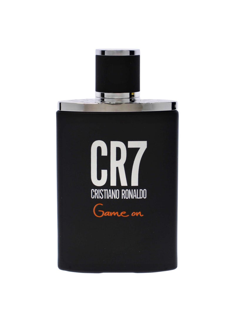 Cristiano Ronaldo CR7 Cristiano Ronaldo - Game On Men EDT Spray - Daily Use Woody Aromatic Fruity Fragrance Cologne With Blend of Apple,Lavender & Cedarwood - 1.7 oz