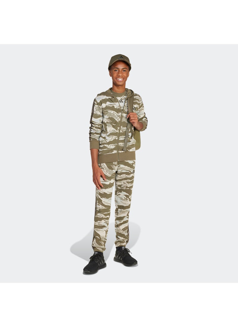 Youth Seasonal Essentials Camo Full-Zip Hoodie