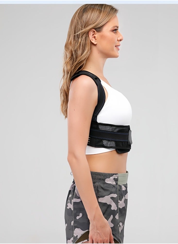 Anti Hunchback Shoulder Opening And Waist Protection Back Support Upright Posture Belt