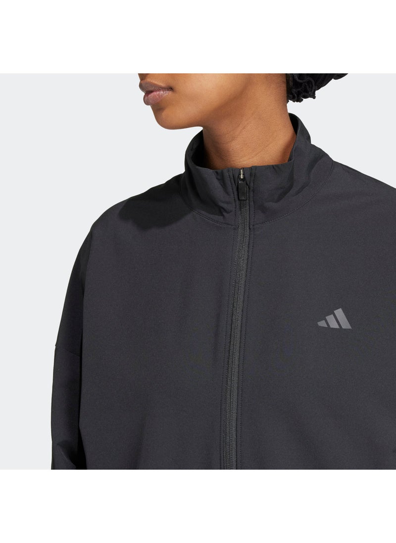 Pacer All Gym Tonal 3 Stripes Woven Jacket