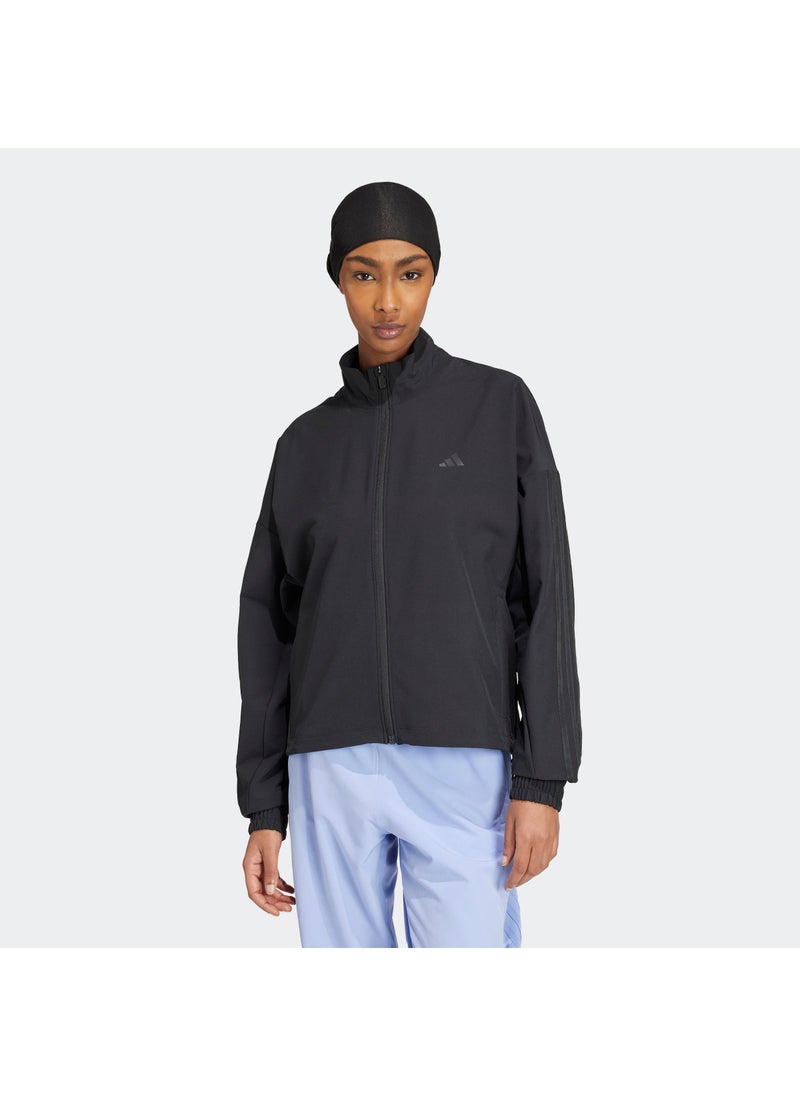 Pacer All Gym Tonal 3 Stripes Woven Jacket