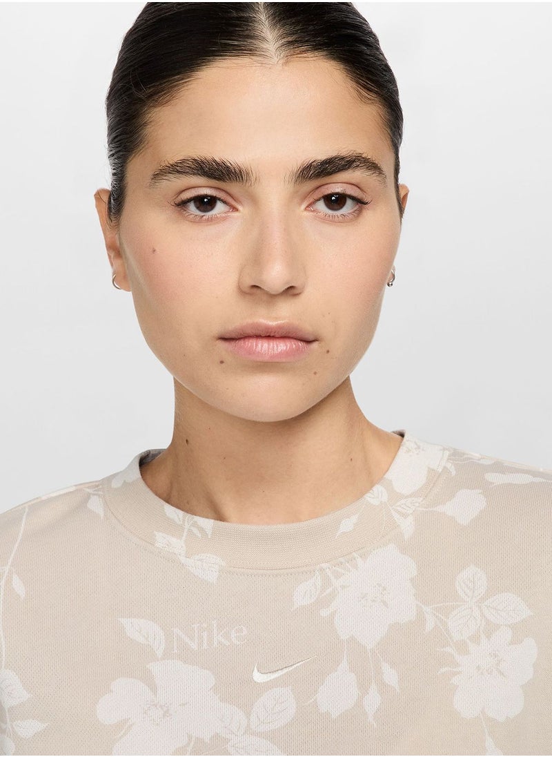 Nsw All Over Printed Sweatshirt