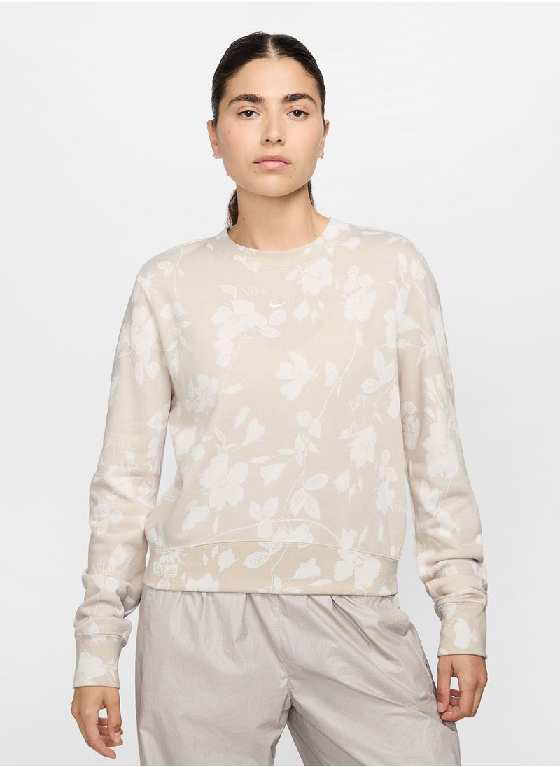 Nsw All Over Printed Sweatshirt