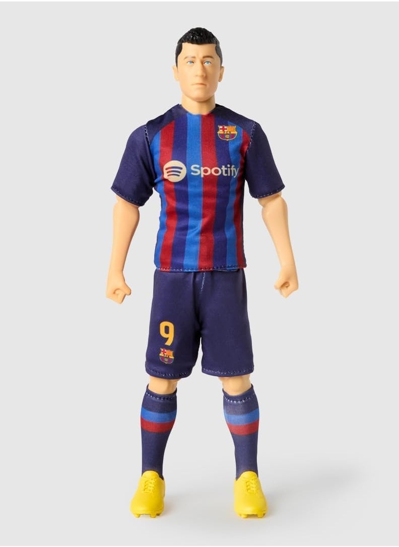 FC Barcelona Collectible Football Figure - Robert Lewandowski, 30cm