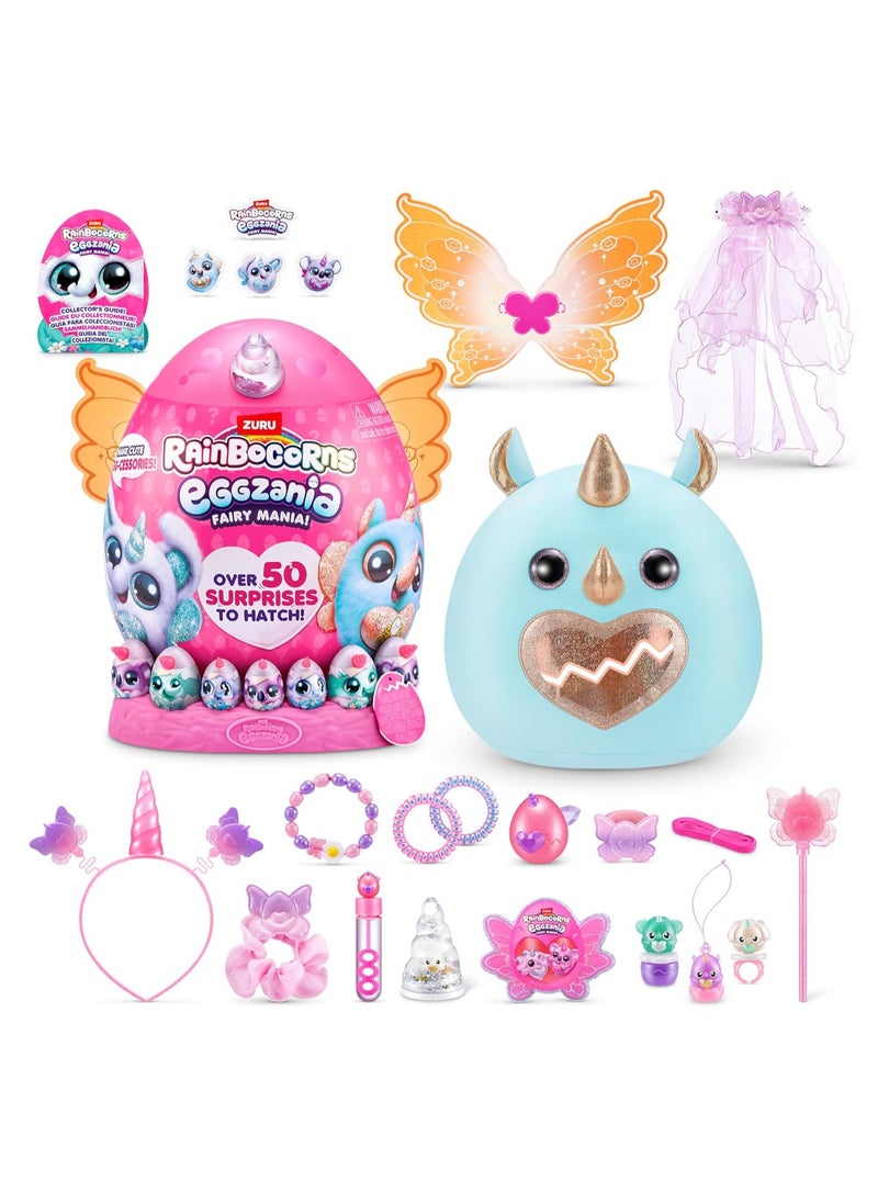 Rainbocorns EGGZANIA Fairy Mania(Rhino) Series 1 Plush Soft Assorted