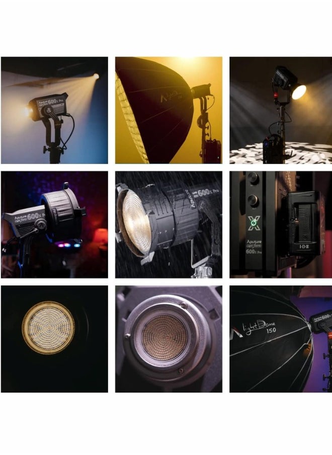 Aputure LS 600X Pro LED Monolight | Bi-Color LED Light for Cinematic Productions, Commercials & High-End Photography | Professional Filmmakers & Photographers