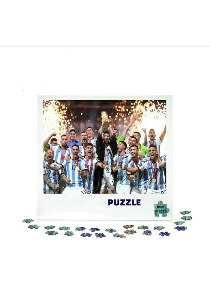 1000-Piece Colorful Athlete Puzzle – Fun Entertainment for All Ages