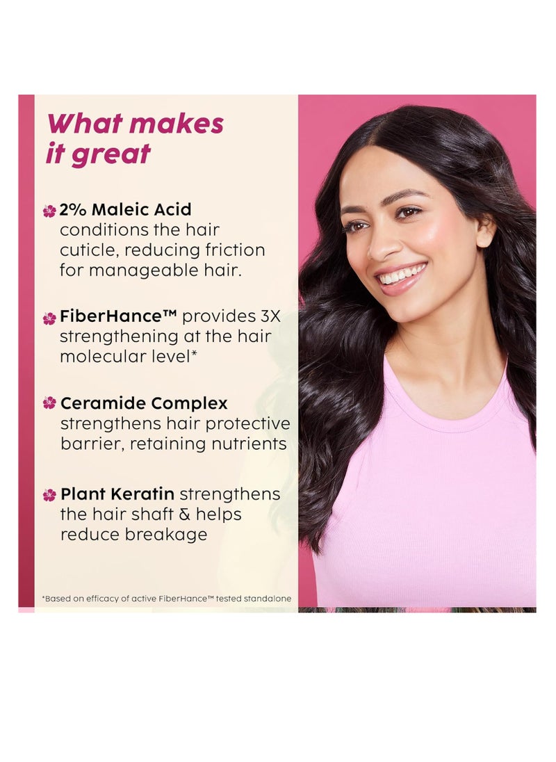 PLIX - THE PLANT FIX Hibiscus Bond Repair 10-in-1 Hair Serum | FiberHance™ | Repairs Damage Hair | Strengthens Keratin Structure | Provides 3X strengthening | 50ml