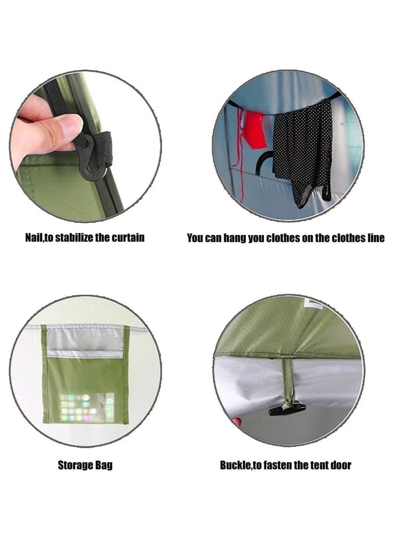 Outdoor Clothes Changing Shower Tent Camp Toilet Pop-up Room Privacy Shelter Multi-use