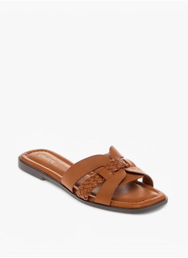 Women's Textured Slip-On Sandals