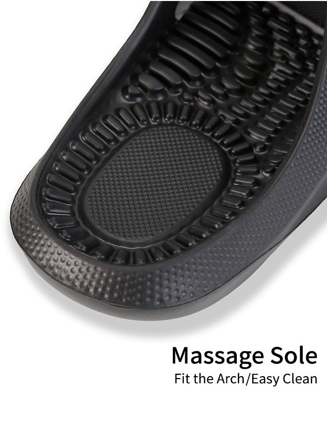 Massage Bathroom Slippers For Men and Women Non-Slip Quick Drying Shower Shoes Comfortable And Soft Sole Slide On Sandal
