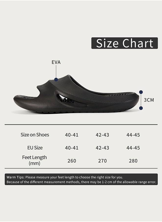Massage Bathroom Slippers For Men and Women Non-Slip Quick Drying Shower Shoes Comfortable And Soft Sole Slide On Sandal