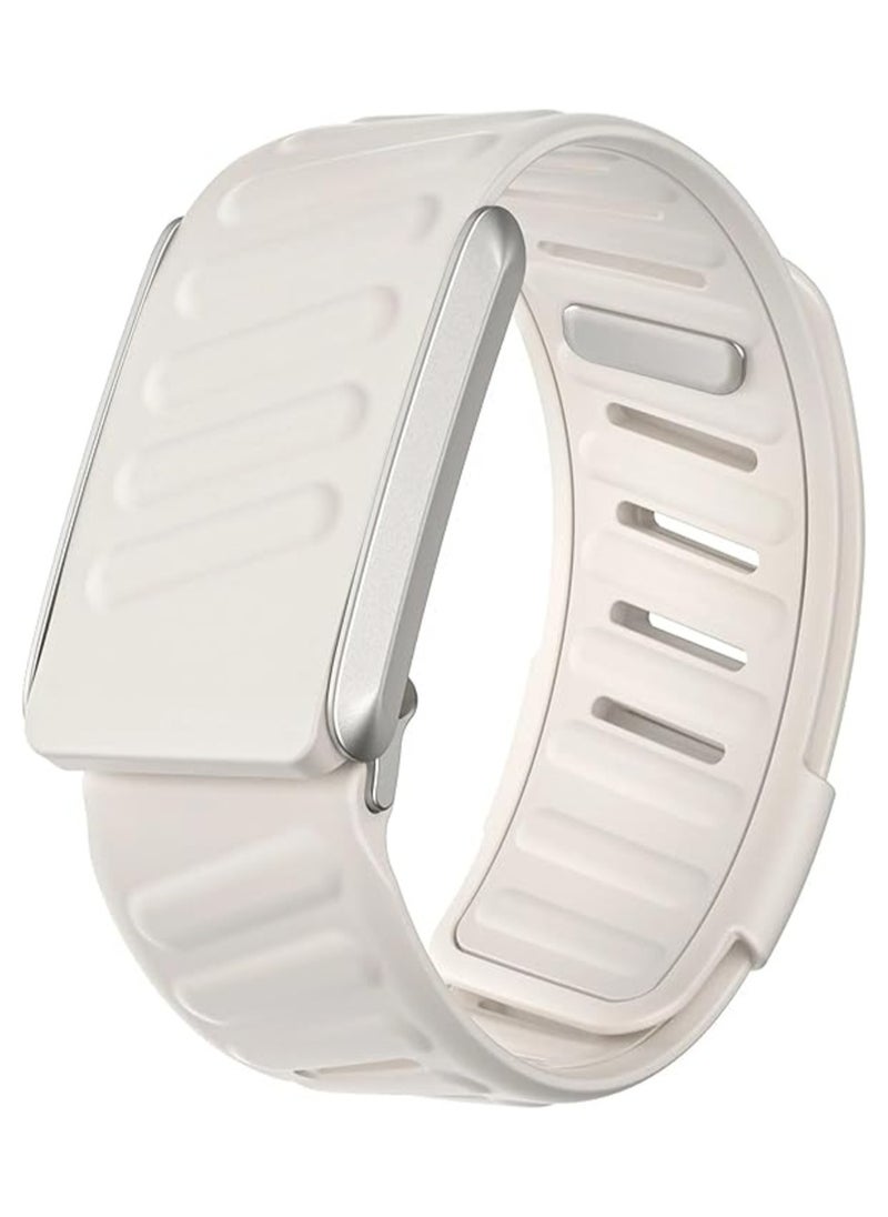 Comfort Durable Silicone Wristband Compatible with WHOOP 4.0 Band, Soft Silicone Sports Loop Strap for Men & Women, with U Shaped Connector