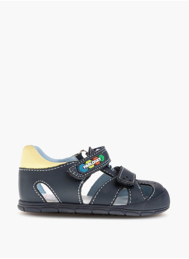 Boys' Strap Sandals with Hook and Loop Closure