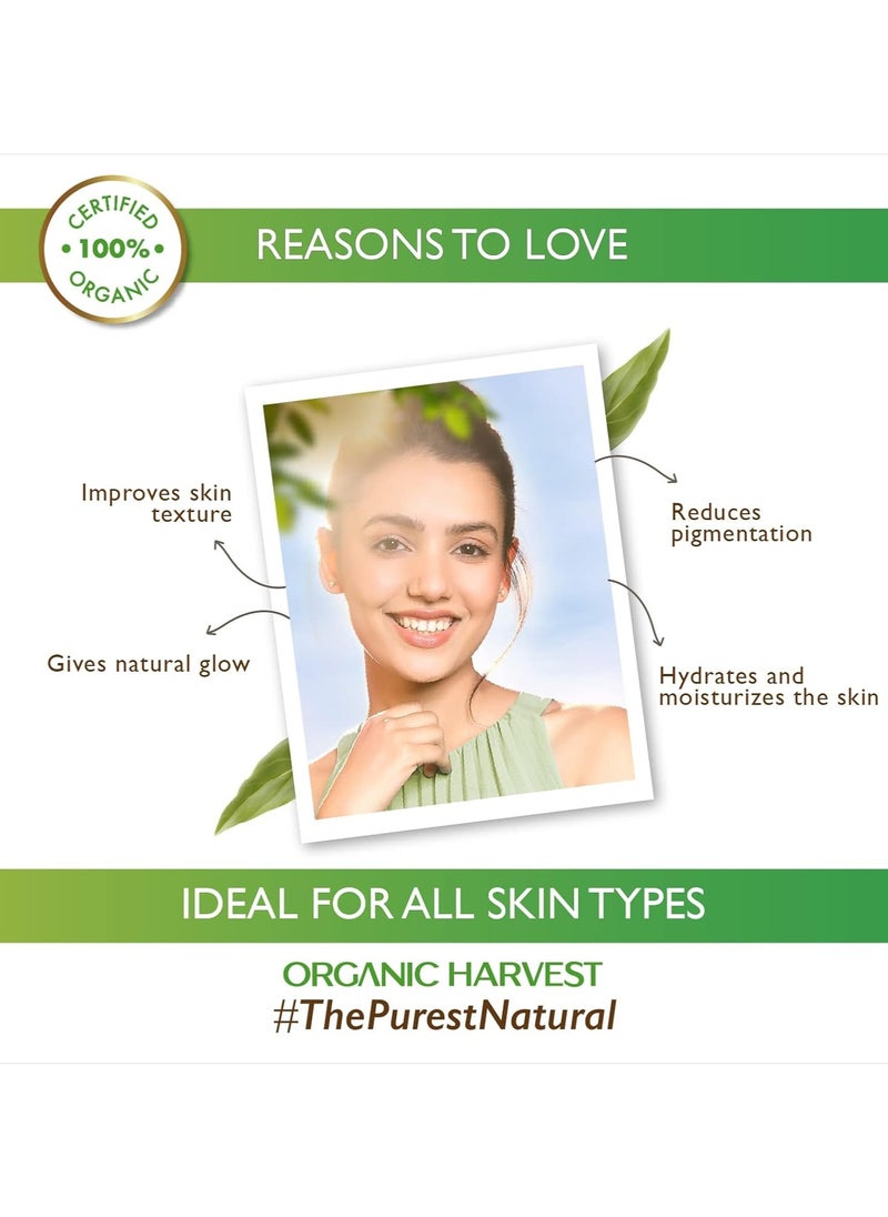 Vitamin A Face Toner With Aloe Vera Ideal for Dry Skin, Anti-Ageing, Reduces Wrinkles, for Women & Girls, 100% Organic, Paraben & Sulphate Free – 100ml