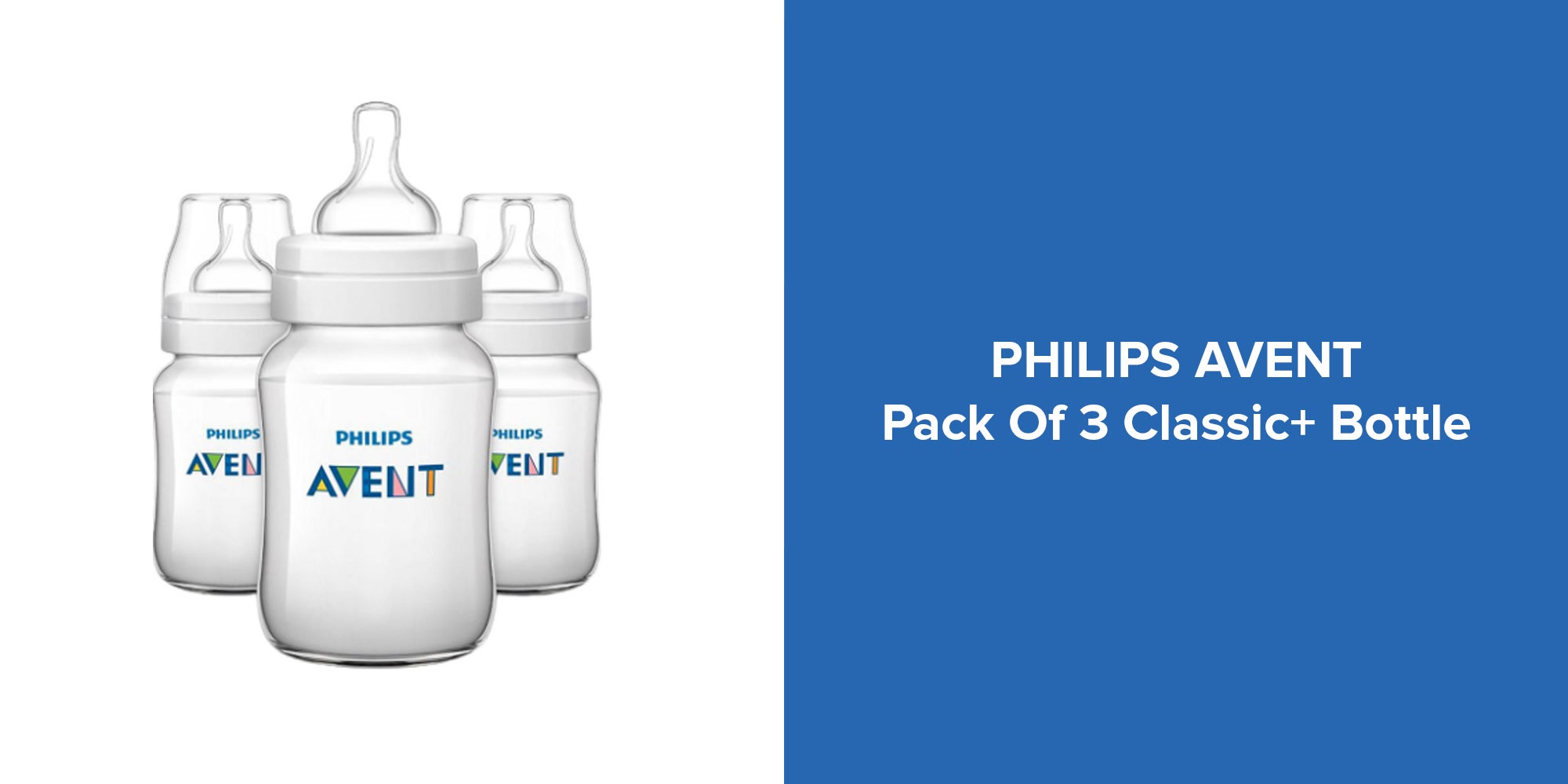 Philips Avent Classic Plus Bottle 125Ml - 3 Pack