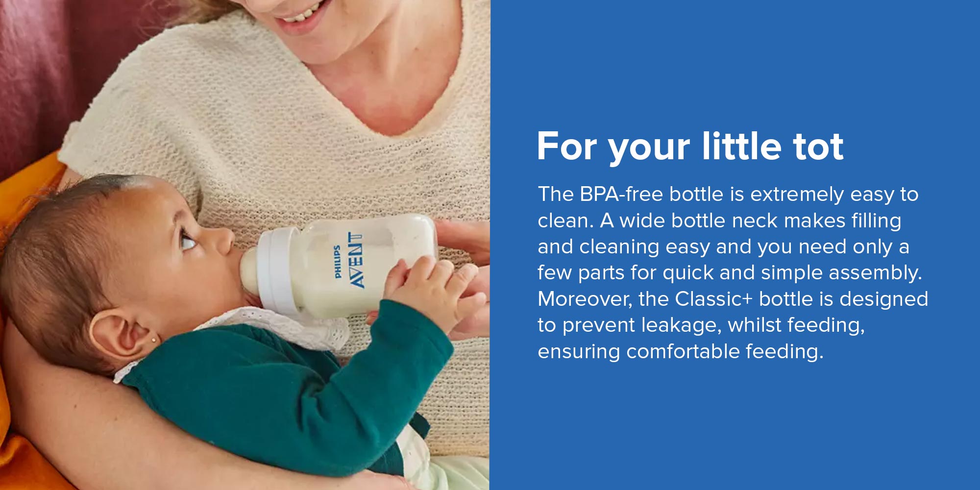 Philips Avent Classic Plus Bottle 125Ml - 3 Pack