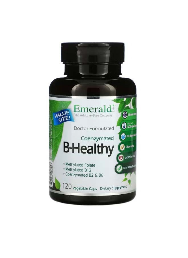 Coenzymated B Healthy 120 Vegetable Caps
