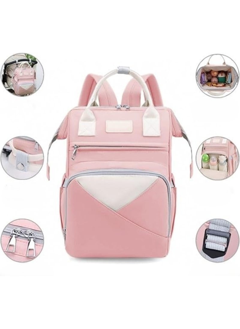 Pink Mum's Multi-Functional Baby Travel Backpack