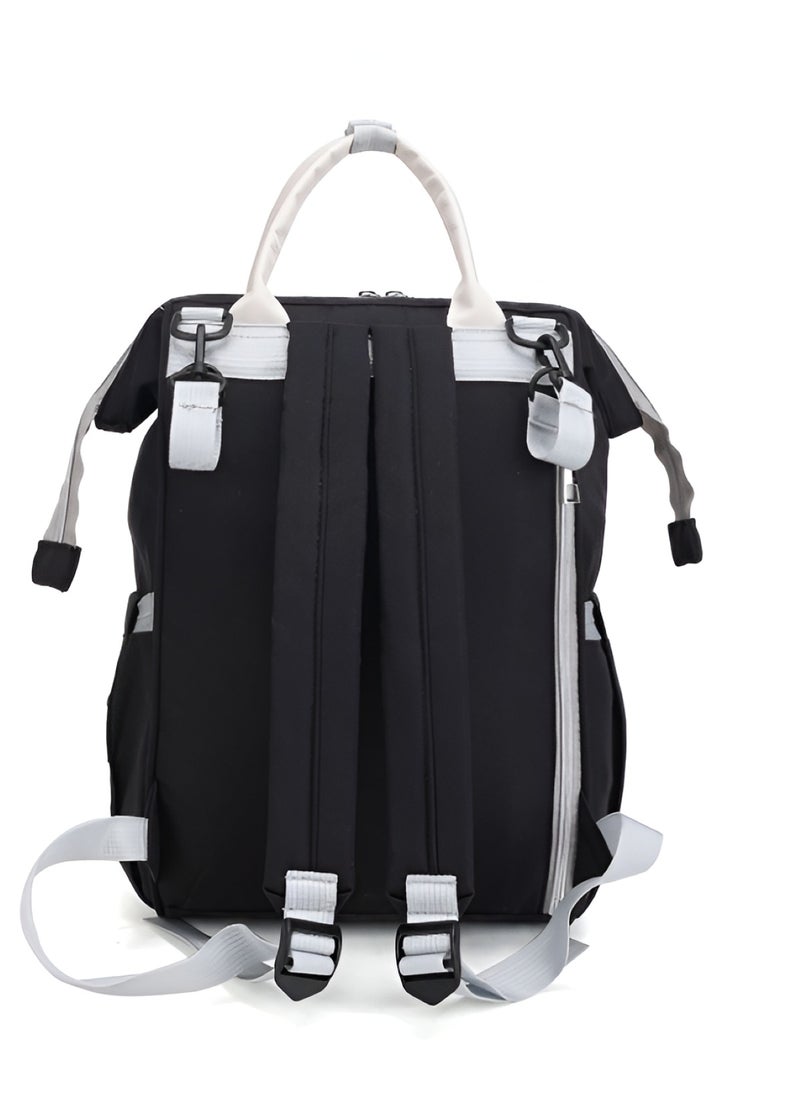 Black Mum's Multi-Functional Baby Travel Backpack