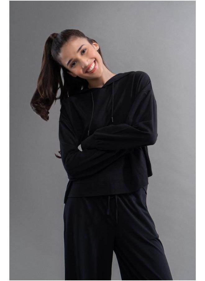 Limited Edition Luxflo Travel Black Hoodie