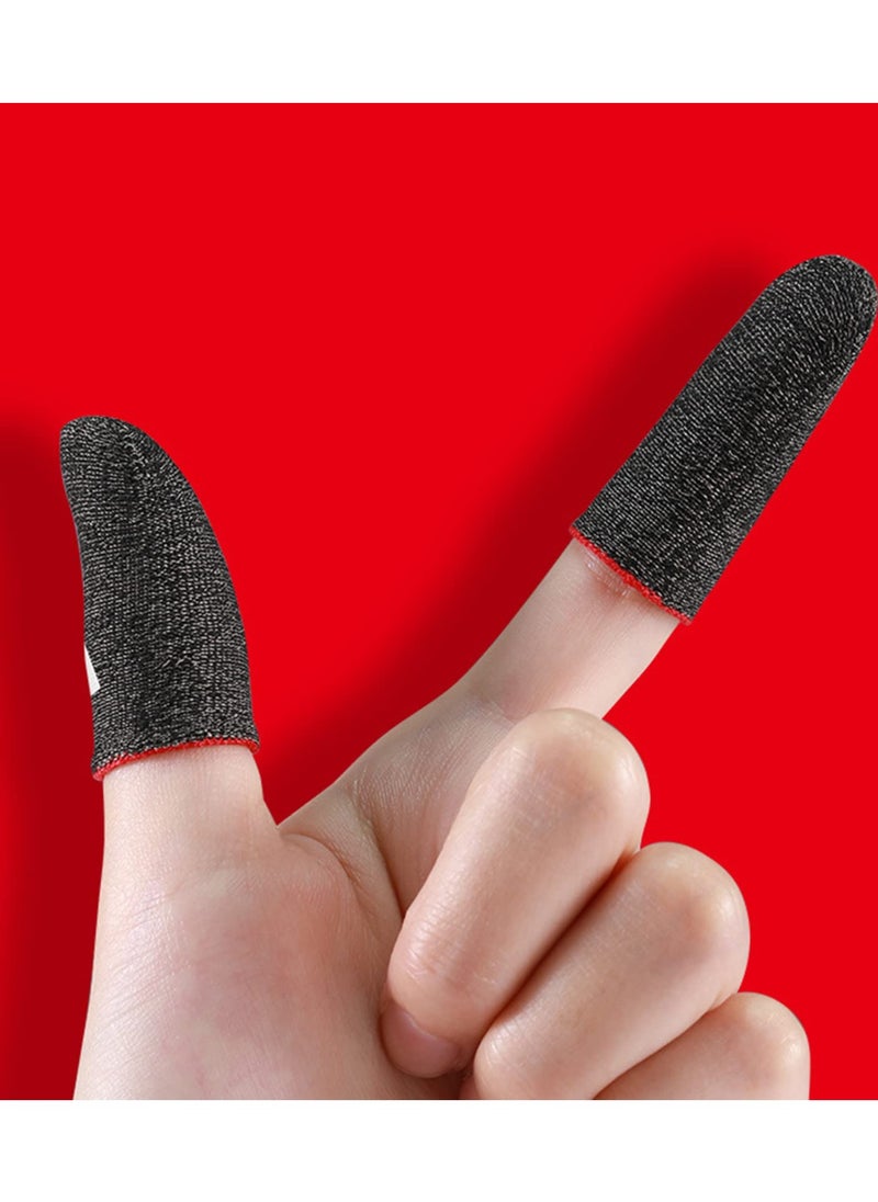 Mobile Game Controller Finger Sleeve Set - 5 Pairs, Anti-Sweat u0026 Breathable, Full Touch Screen Sensitivity for PUBG, Knives Out u0026 Rules of Survival, Type B