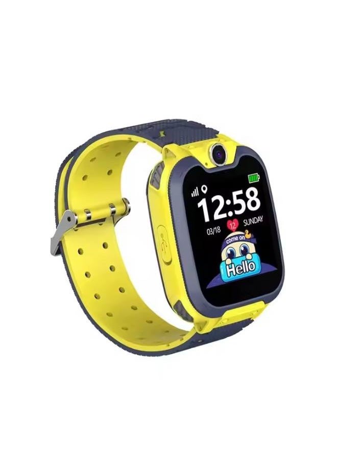 Nabi Watch for Kids for 3-12 Year Kids,Touch Screen, Voice Chat Camera, Long Battery Life, Water Resistance Best Gift for Kids,Smart Watch for Boys & Girls(Yellow)