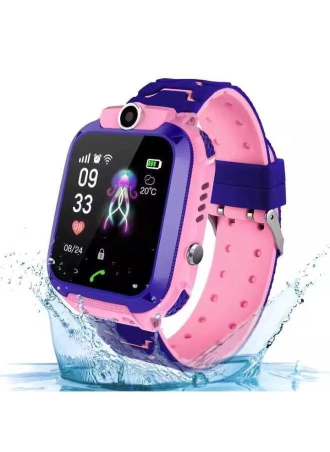 Nabi Watch for Kids for 3-12 Year Kids, Touch Screen,Voice Chat Camera, Long Battery Life, Water Resistance Best Gift for Kids,Smart Watch for Boys & Girls(Pink)
