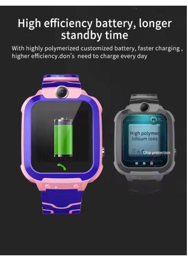 Nabi Watch for Kids for 3-12 Year Kids, Touch Screen,Voice Chat Camera, Long Battery Life, Water Resistance Best Gift for Kids,Smart Watch for Boys & Girls(Pink)
