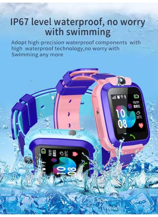 Nabi Watch for Kids for 3-12 Year Kids, Touch Screen,Voice Chat Camera, Long Battery Life, Water Resistance Best Gift for Kids,Smart Watch for Boys & Girls(Pink)